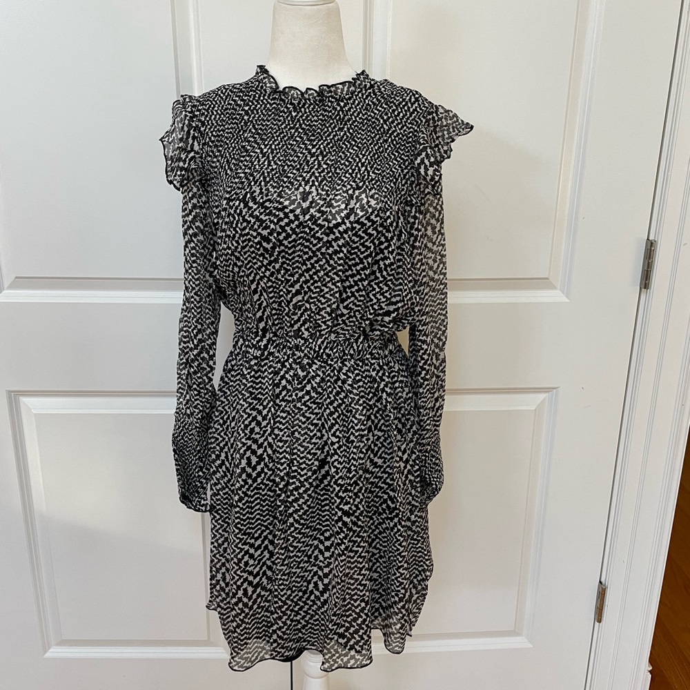 Silk Blend Fawn Mini Dress from RAG & BONE